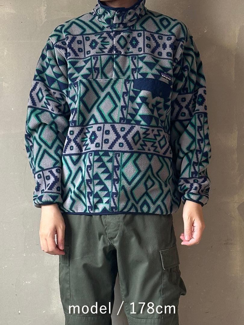10's PATAGONIA「Synchila Snap-T」フリースプルオーバー