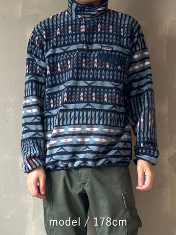 10's PATAGONIA「Synchilla Snap-T」フリースプルオーバー