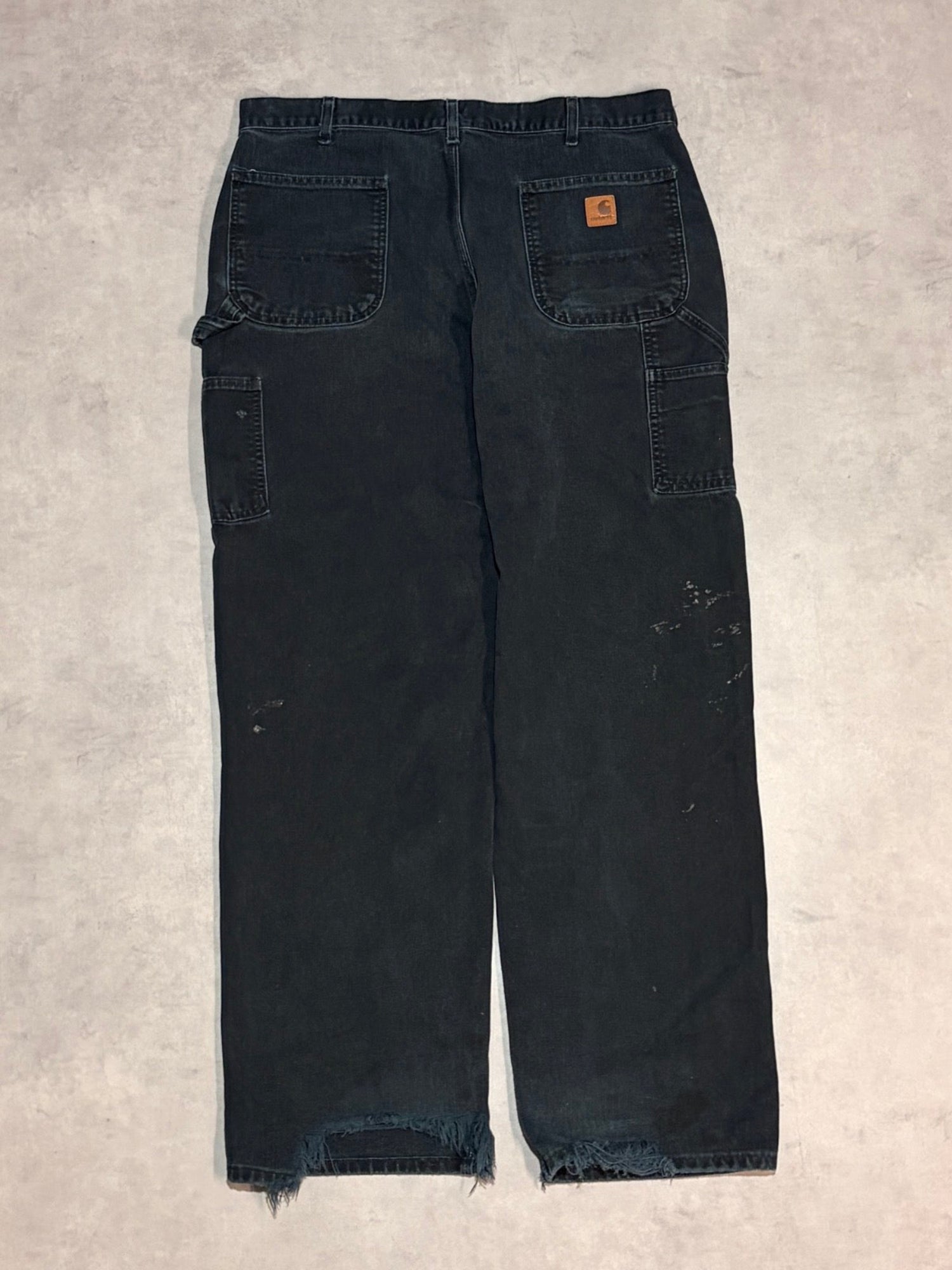 00's Carhartt「SINGLE NKEE」ダックパンツ
