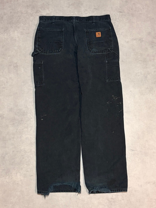 00's Carhartt「SINGLE NKEE」ダックパンツ