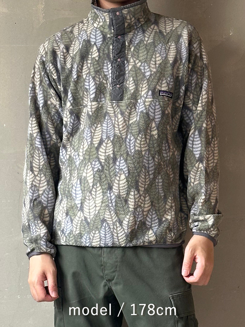90's PATAGONIA「Synchila Snap-T」フリースプルオーバー USA製