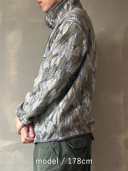 90's PATAGONIA「Synchila Snap-T」フリースプルオーバー USA製
