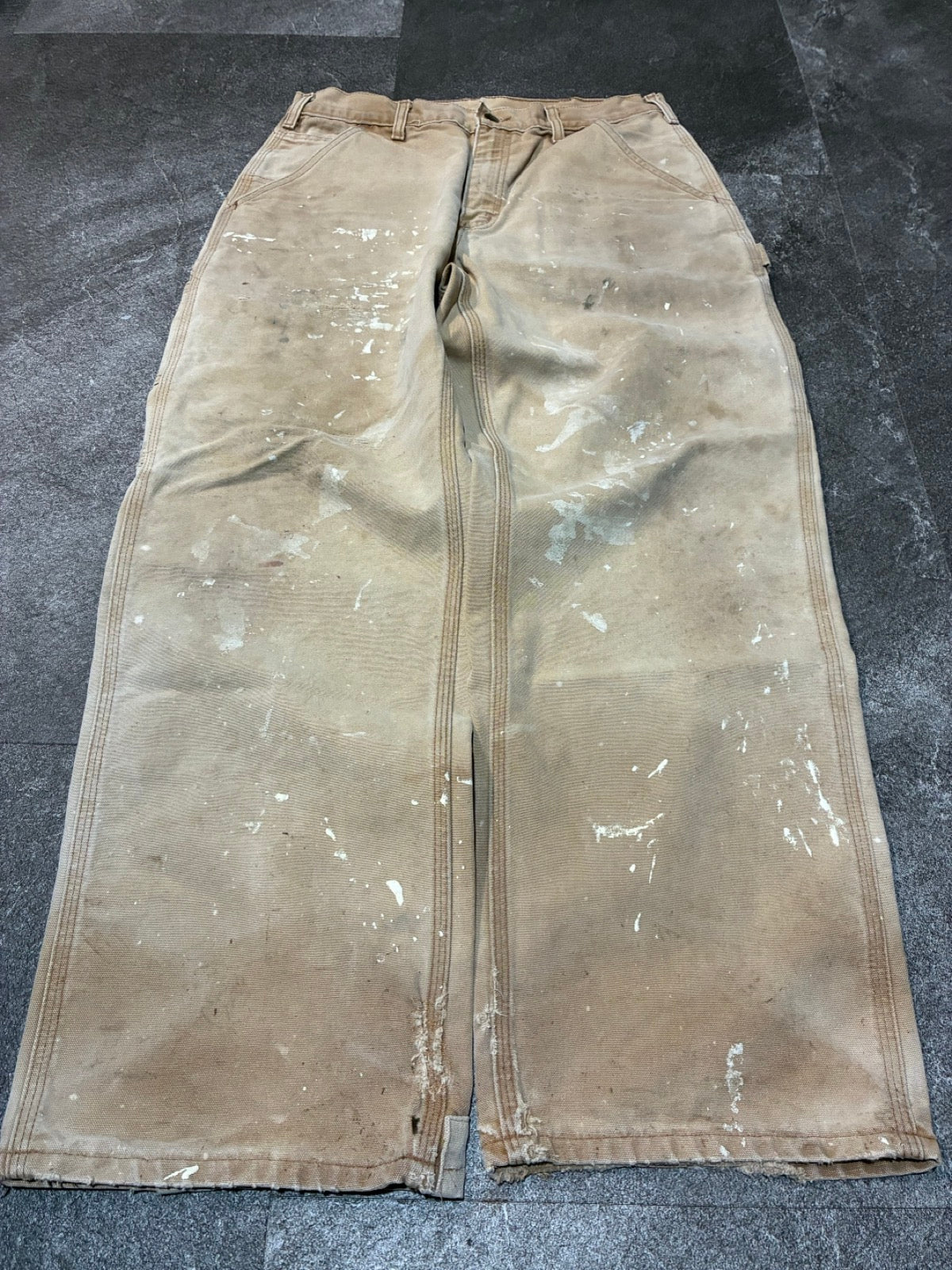 CARHARTT「SINGLE KNEE」ダックパンツ