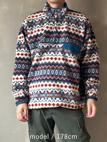 10's PATAGONIA「Synchilla Snap-T」フリースプルオーバー