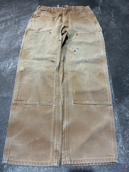 10's CARHARTT「DOUBLE KNEE」USA製 ダックパンツ