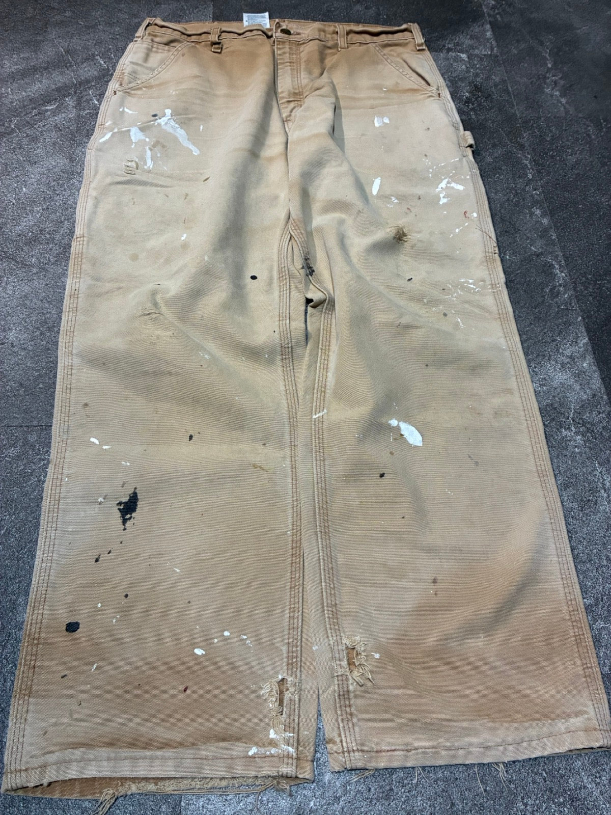 CARHARTT「SINGLE KNEE」ダックパンツ