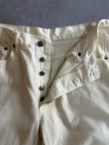 80's「Levi’s」 501-0100 ホワイトデニム USA製