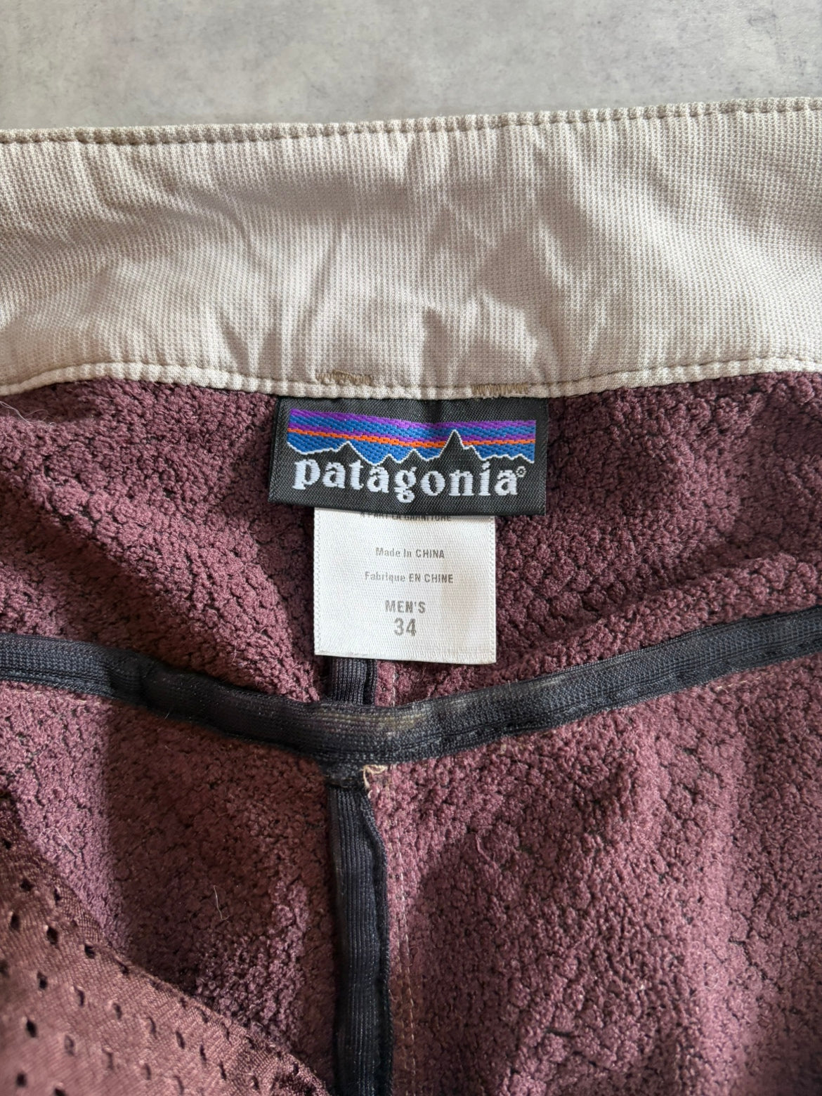 00's「Patagonia」フリースライニング ナイロンパンツ