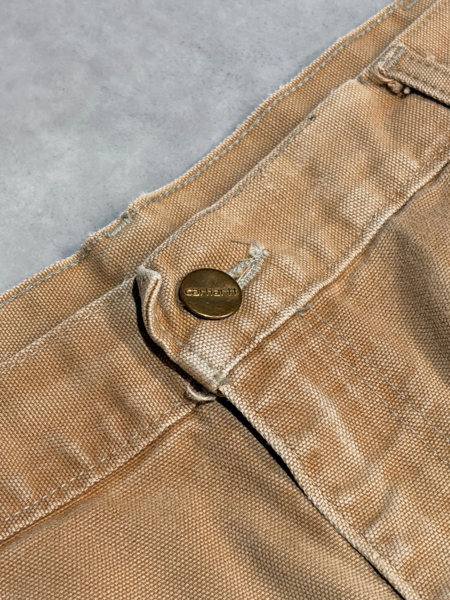 00's CARHARTT「DOUBLE NKEE」USA製 ダックペインターパンツ