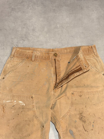00's CARHARTT「DOUBLE NKEE」USA製 ダックペインターパンツ