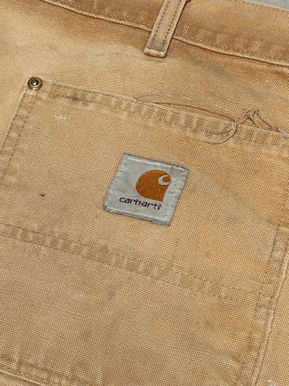 00's CARHARTT「DOUBLE NKEE」USA製 ダックペインターパンツ
