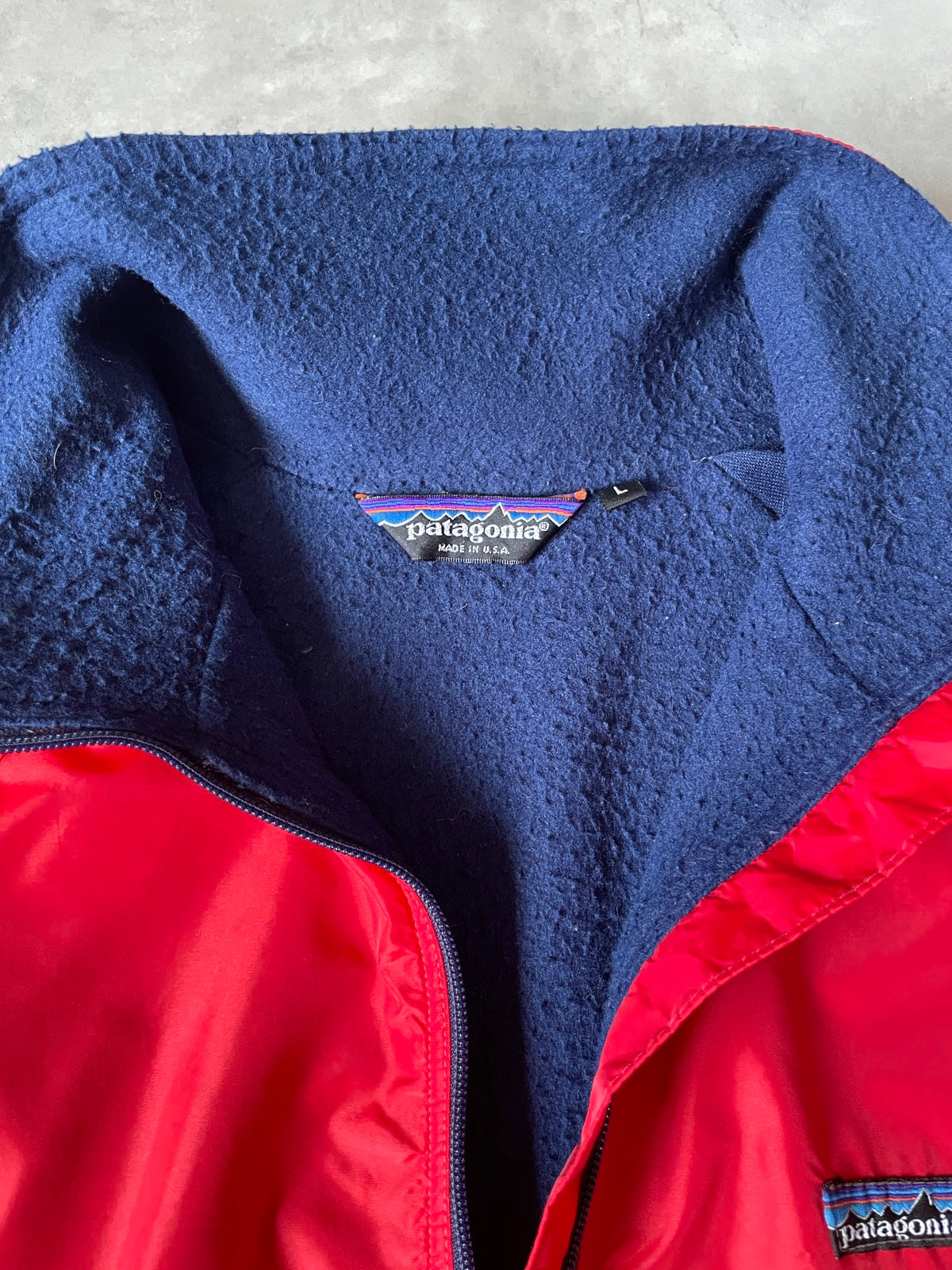 80's PATAGONIA「Shelled Synchilla」USA製 ナイロンジャケット