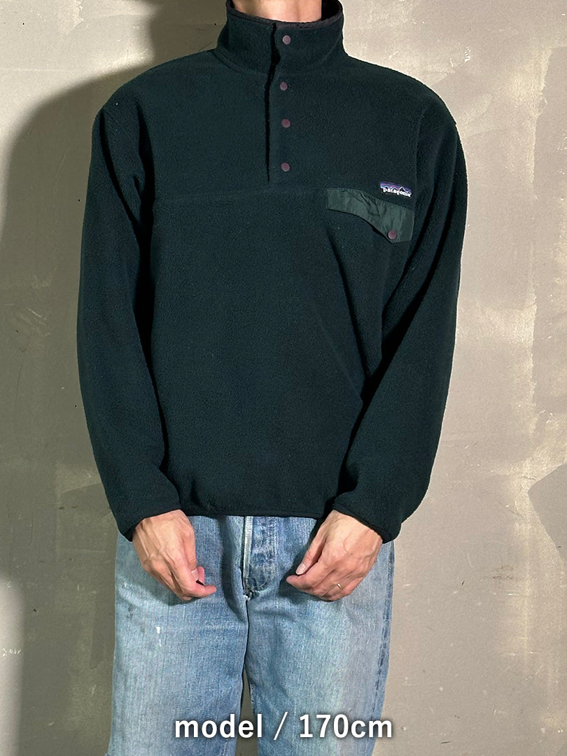 90's PATAGONIA「Synchila Snap-T」フリースプルオーバー