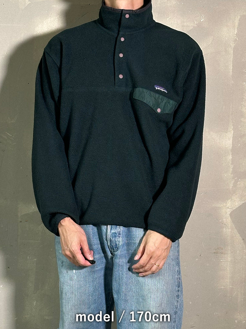 90's PATAGONIA「Synchila Snap-T」フリースプルオーバー – FUJI STORE