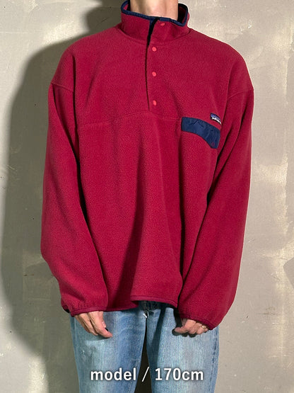 00's PATAGONIA「Synchila Snap-T」フリースプルオーバー