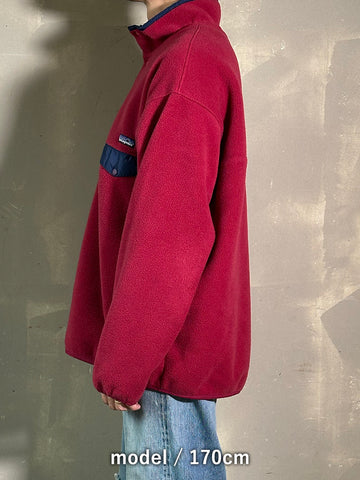 00's PATAGONIA「Synchila Snap-T」フリースプルオーバー