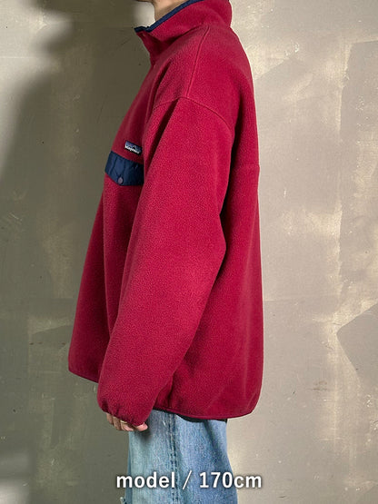 00's PATAGONIA「Synchila Snap-T」フリースプルオーバー