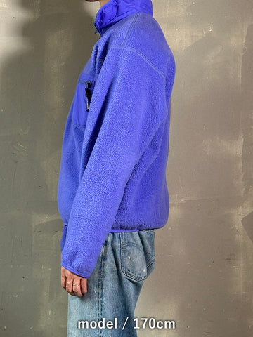 90's PATAGONIA「FULL ZIP FLEECE JACKET」USA製　フリースジャケット