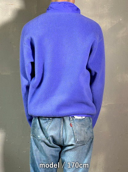 90's PATAGONIA「FULL ZIP FLEECE JACKET」USA製　フリースジャケット