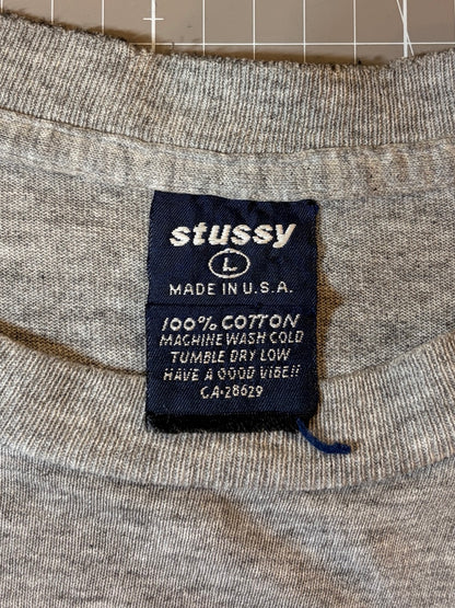 90's~00's STUSSY USA製 ロゴTシャツ