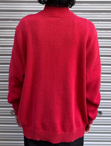 90’s「POLO by Ralph Loren」ハーフジップニット