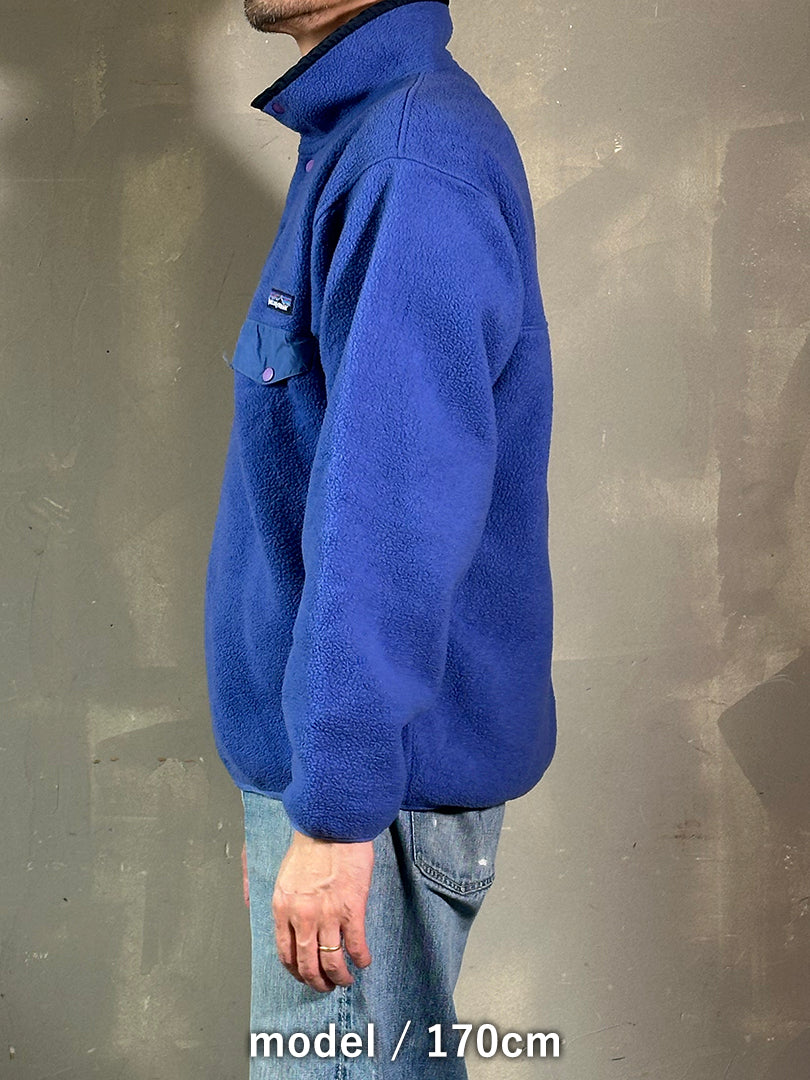 90's PATAGONIA「Synchilla Snap-T」フリースプルオーバー – FUJI