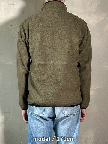 90's PATAGONIA「Synchilla Marsupial」ハーフジッププルオーバー