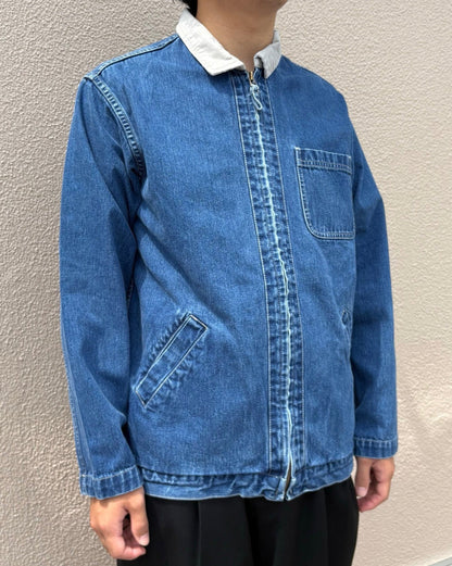 90's LANDS END デニムスウィングジャケット