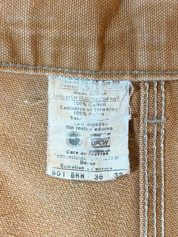 00's CARHARTT「DOUBLE NKEE」USA製 ダックペインターパンツ