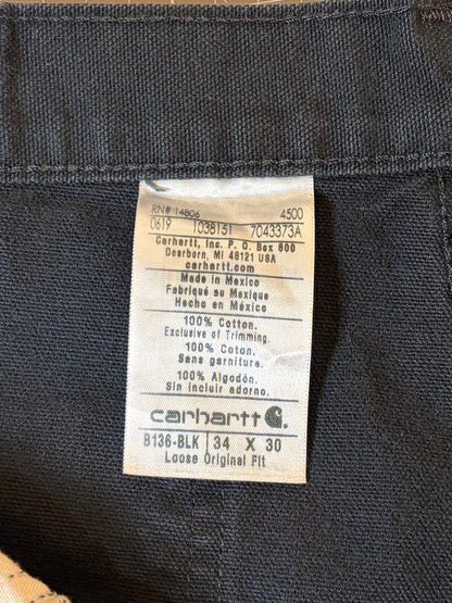 00's CARHARTT「DOUBLE NKEE」ダックペインターパンツ