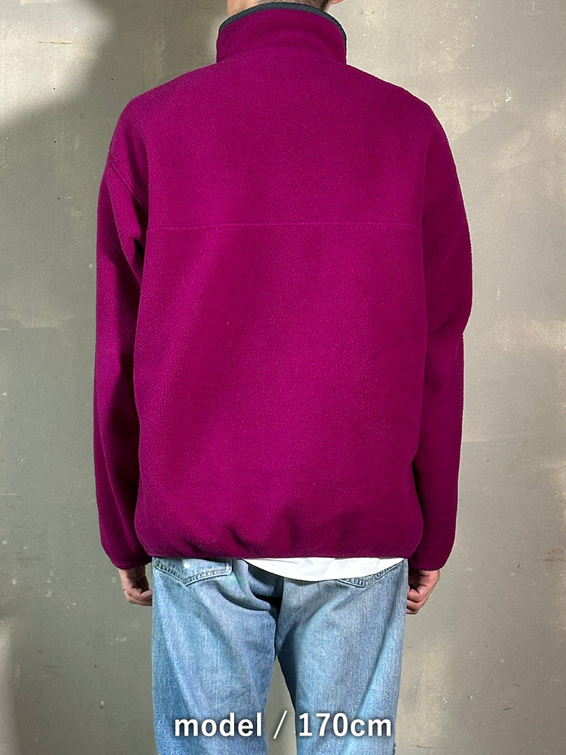 90's PATAGONIA 「Synchilla Snap-T」USA製 フリースプルオーバー