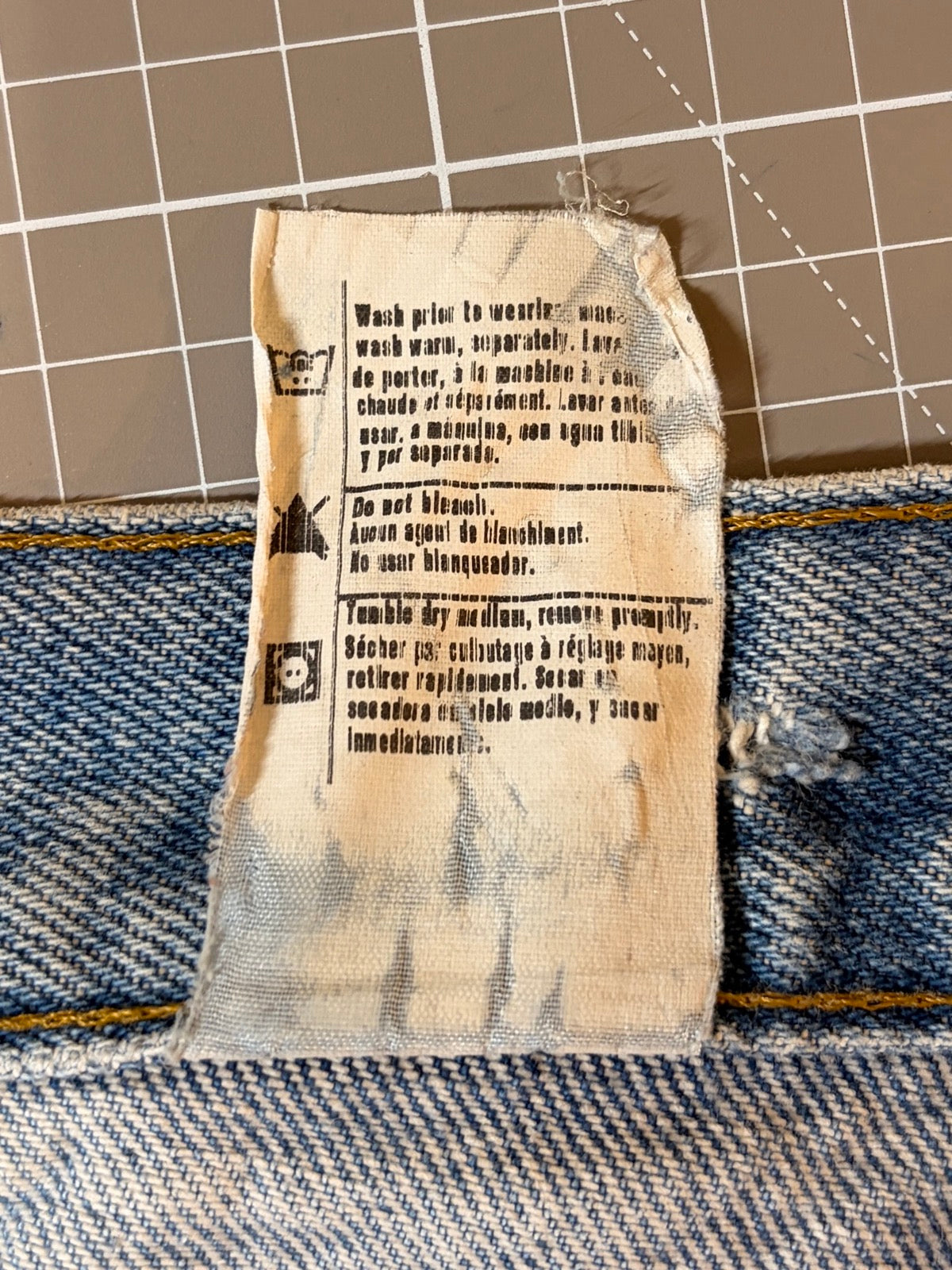 00's CARHARTT「DOUBLE NKEE」USA製 デニムペインターパンツ