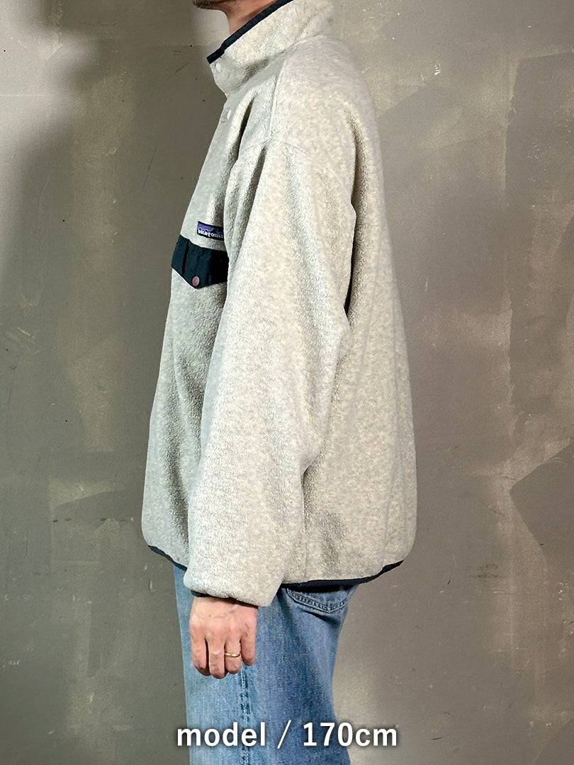 90's PATAGONIA 「Synchilla Snap-T」フリースプルオーバー