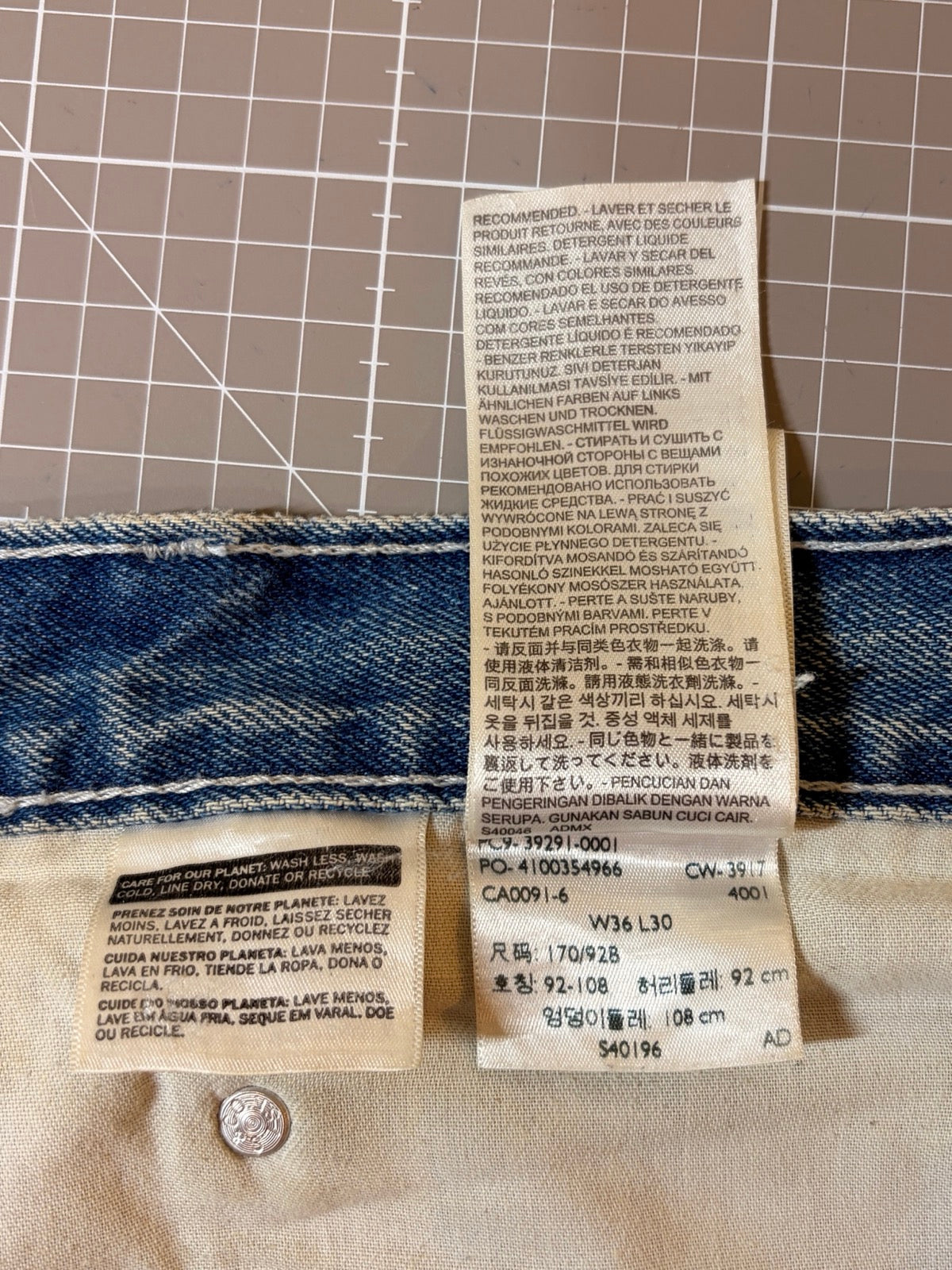 LEVI’S「Silver Tab」復刻　デニムペインターパンツ