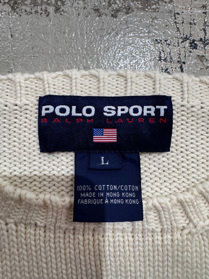 90’s「POLO SPORT」ニット