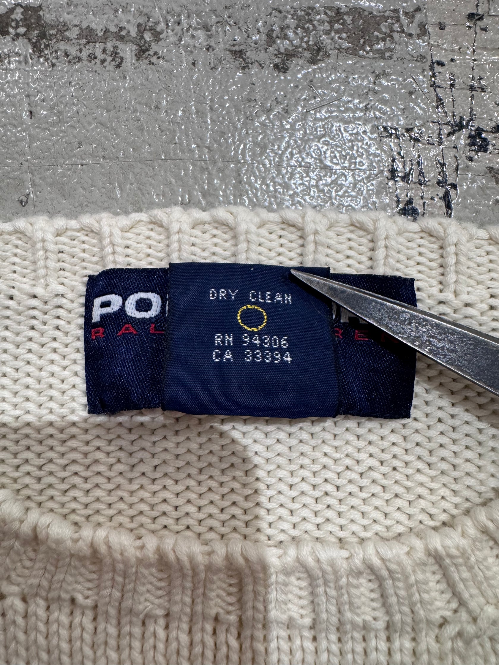 90’s「POLO SPORT」ニット