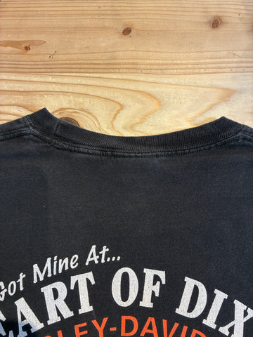 00's HARLEY-DAVIDSON「LIFE BEGINS WHEN YOU GET ONE」ハーレーTシャツ