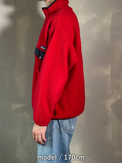 90's PATAGONIA 「Synchilla Snap-T」フリースプルオーバー