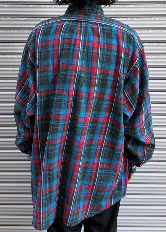 90’s「Ralph Lauren」ネルシャツ