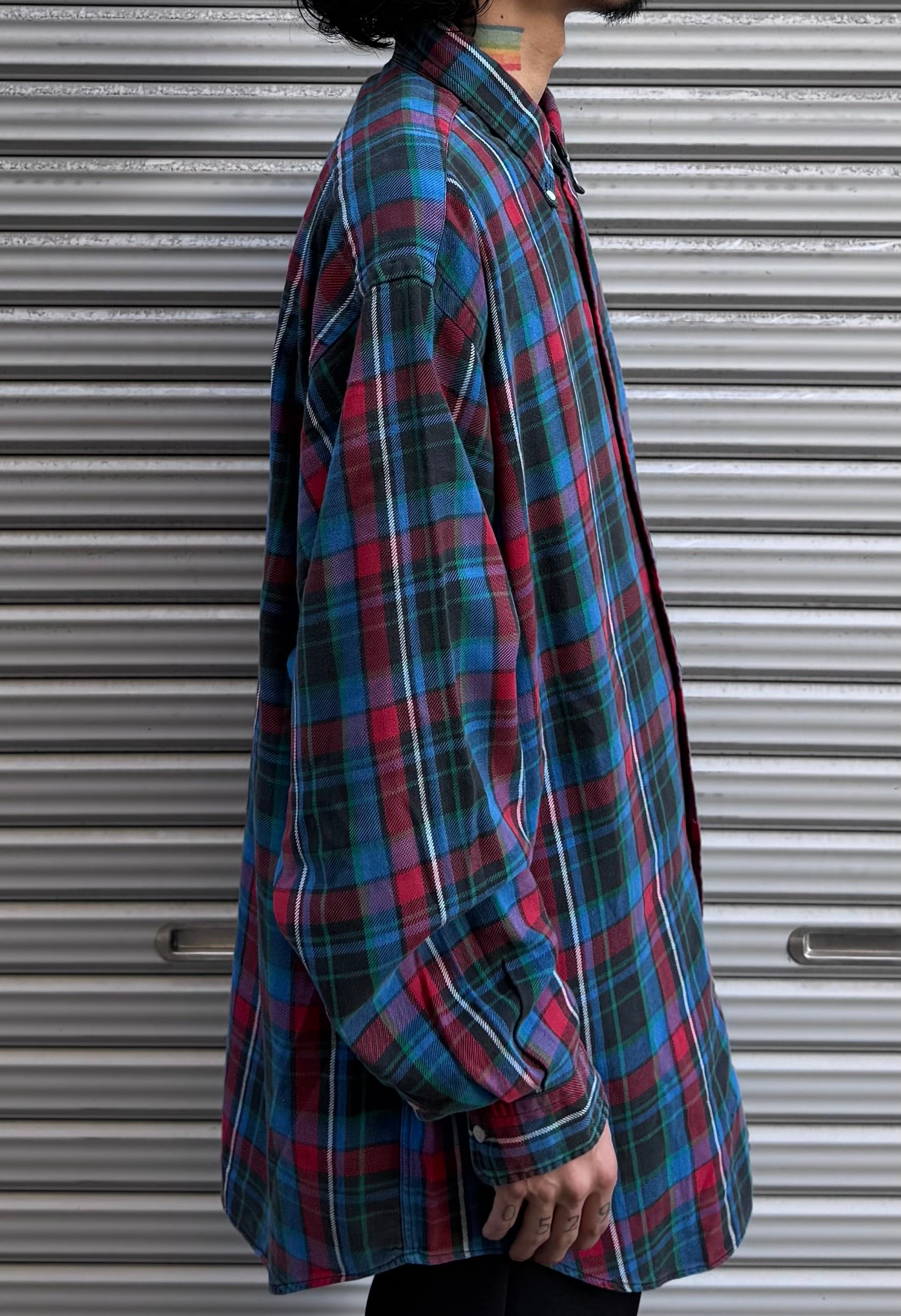 90’s「Ralph Lauren」ネルシャツ