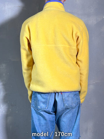 80s PATAGONIA 「Synchilla Snap-T」フリースプルオーバー　USA製
