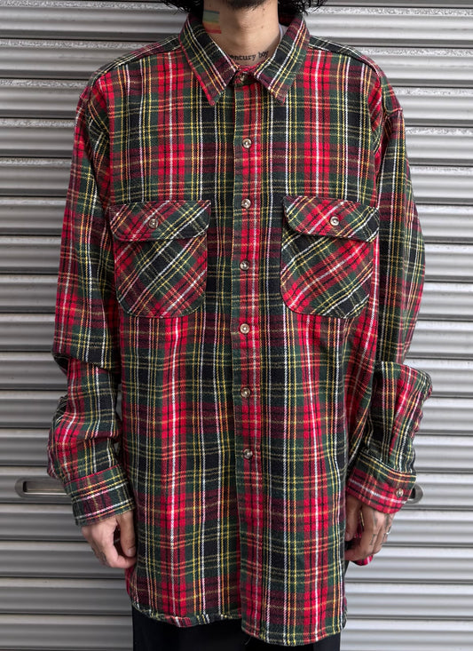 90’s「FIVE BROTHER」ネルシャツ