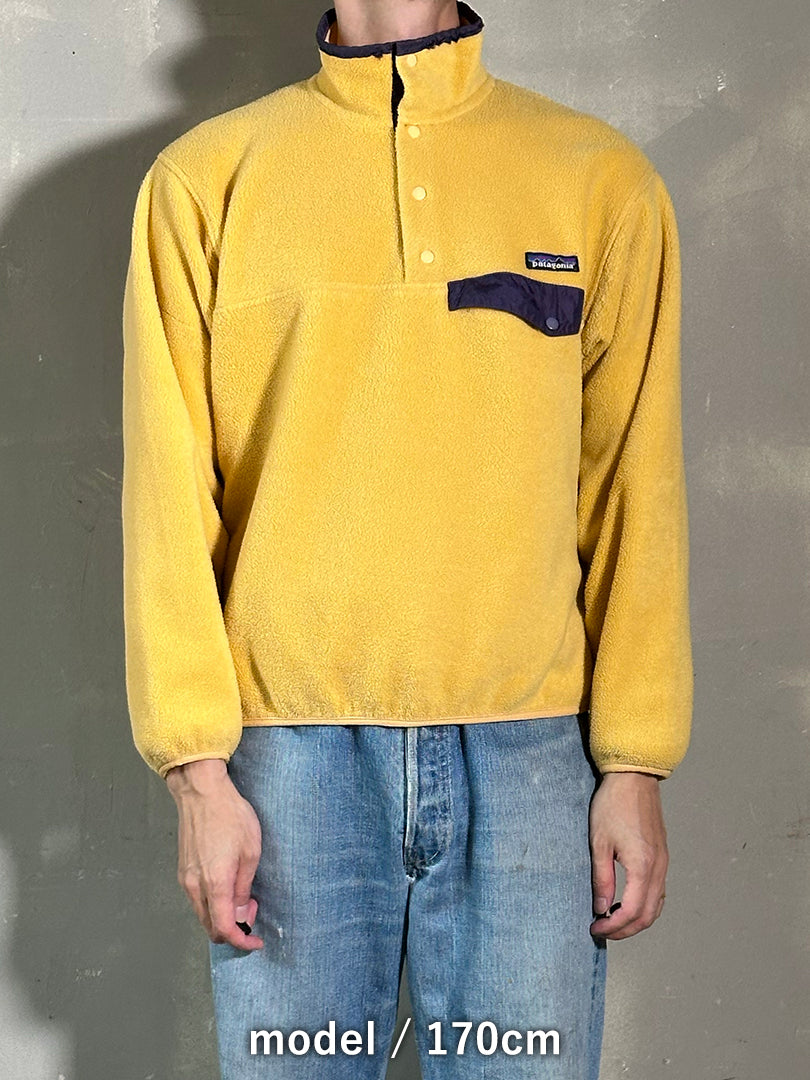 90s PATAGONIA 「Synchilla Snap-T」フリースプルオーバー USA製