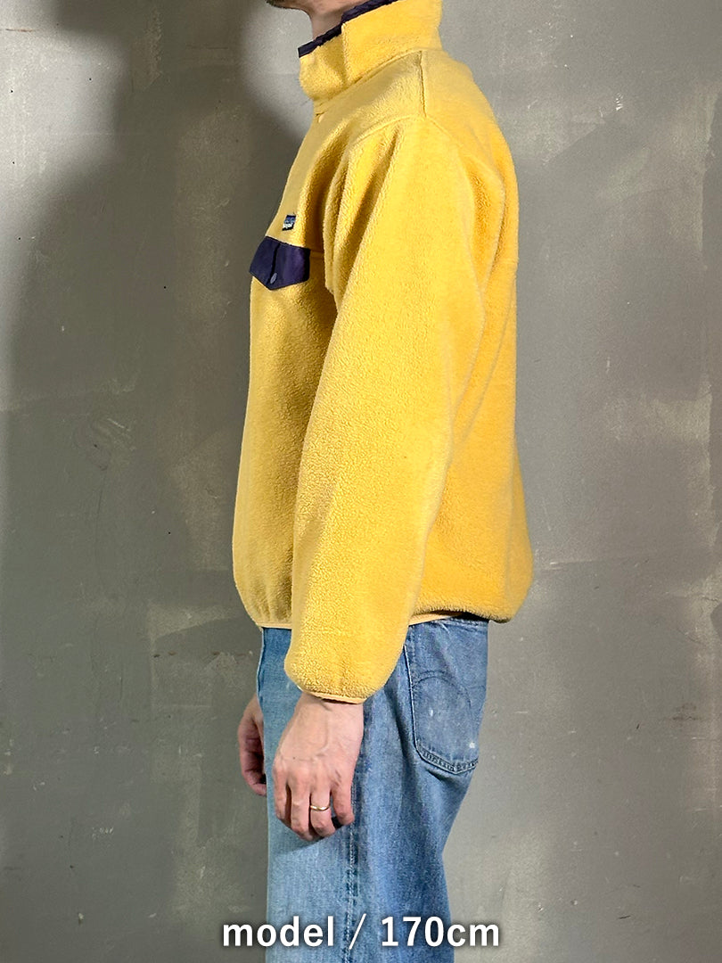 90s PATAGONIA 「Synchilla Snap-T」フリースプルオーバー USA製