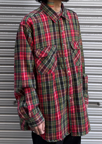 90’s「FIVE BROTHER」ネルシャツ