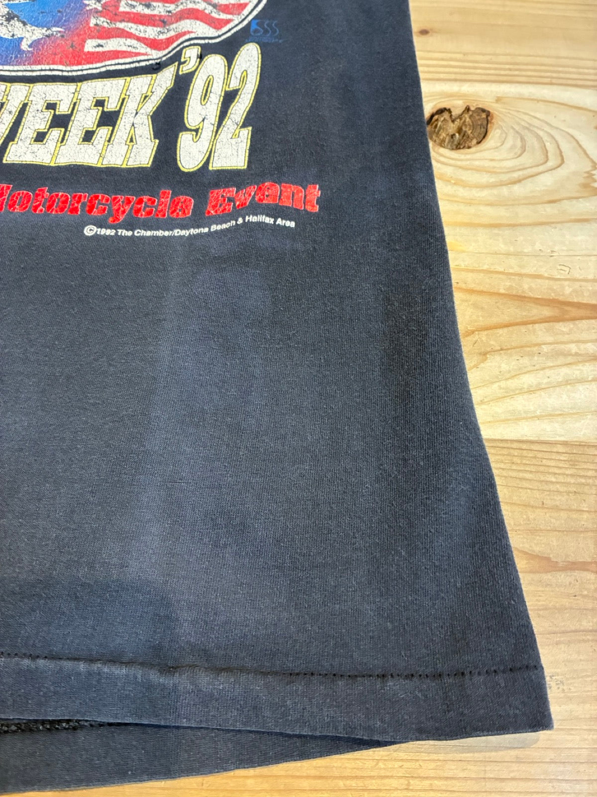 90's HARLEY-DAVIDSON「DAYTONA BEACH BINE WEEK '92」ハーレーTシャツ