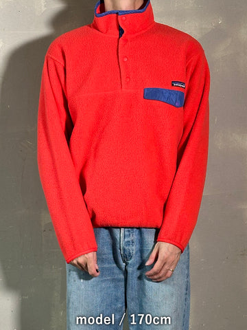 90s PATAGONIA 「Synchilla Snap-T」フリースプルオーバー USA製