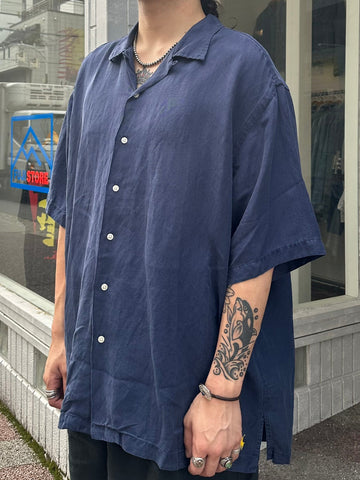 90's RALPH LAUREN「CALDWELL」オープンカラーシャツ