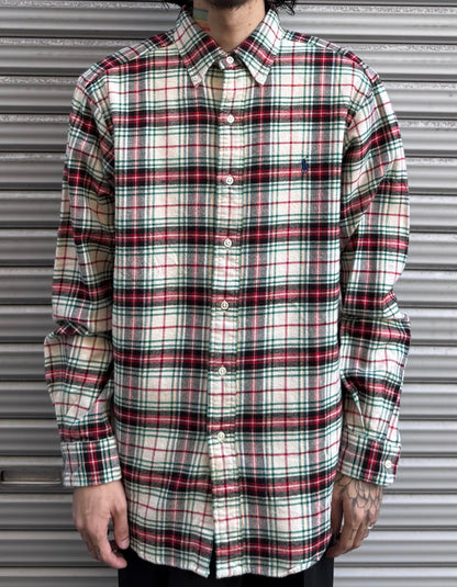 90’s「Ralph Lauren」ネルシャツ