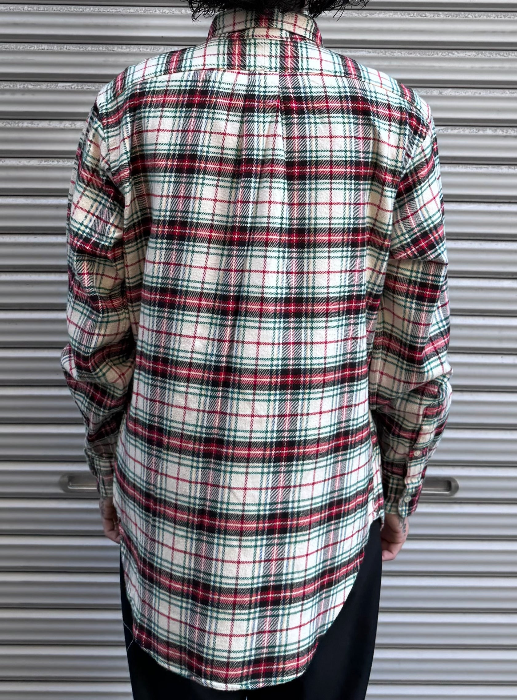 90’s「Ralph Lauren」ネルシャツ